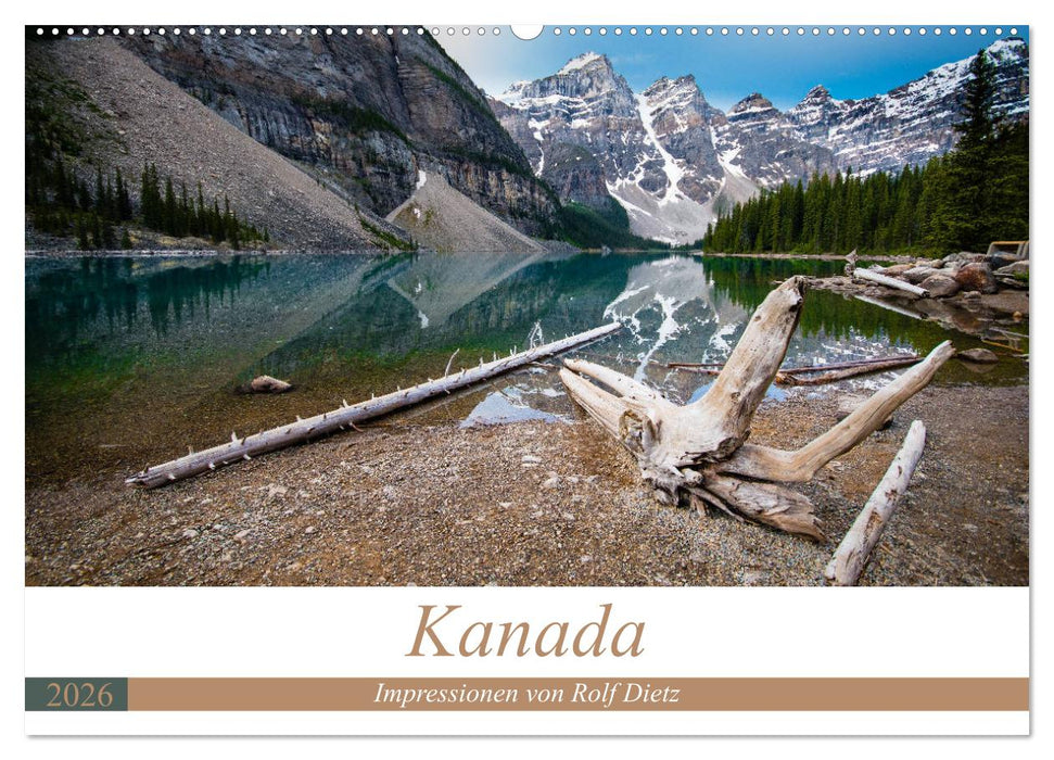 Kanada - Impressionen von Rolf Dietz (CALVENDO Wandkalender 2026)