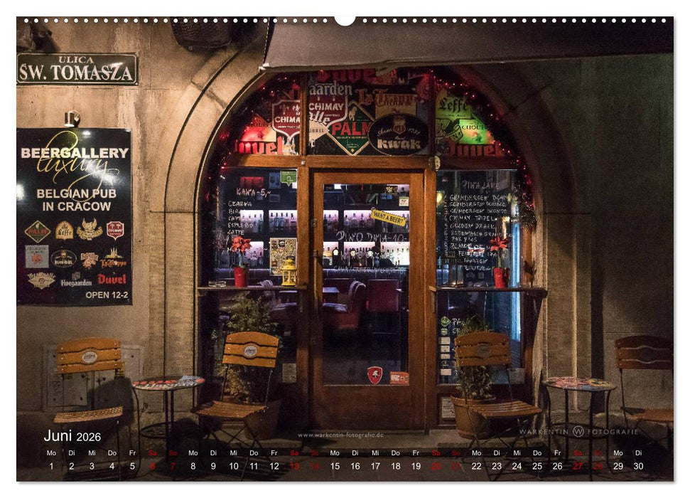 Krakau live (CALVENDO Wandkalender 2026)