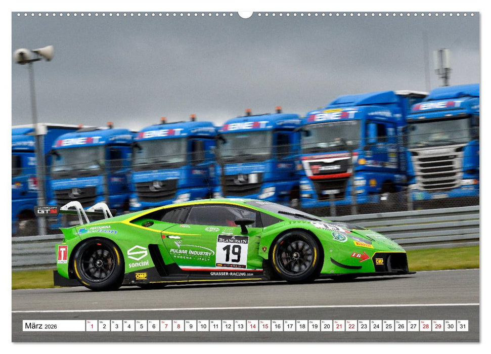 Faszination GT3 RACING (CALVENDO Wandkalender 2026)