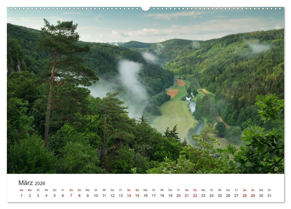 Fränkische Schweiz – Zwischen Burgen, Höhlen und Wäldern (CALVENDO Wandkalender 2026)