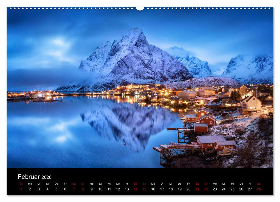 Lofoten - Inseln im Nordmeer (CALVENDO Wandkalender 2026)