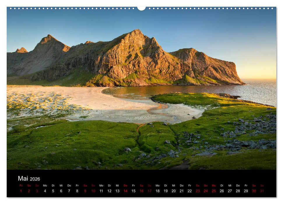 Lofoten - Inseln im Nordmeer (CALVENDO Wandkalender 2026)