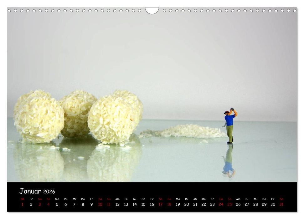 Minis Golf (CALVENDO Wandkalender 2026)