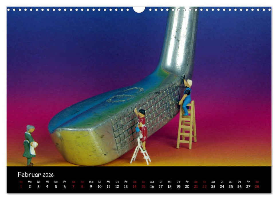 Minis Golf (CALVENDO Wandkalender 2026)