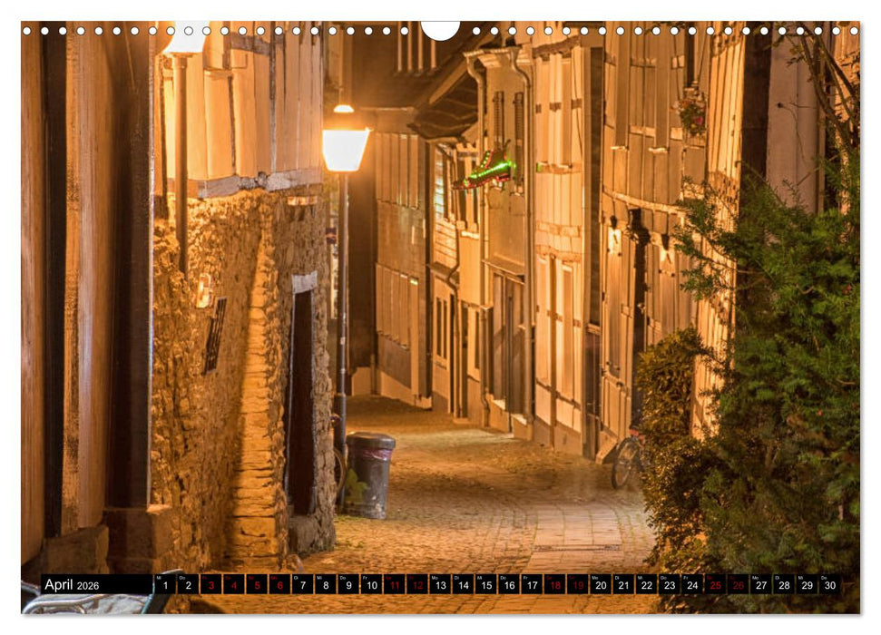 Essen bei Nacht (CALVENDO Wandkalender 2026)