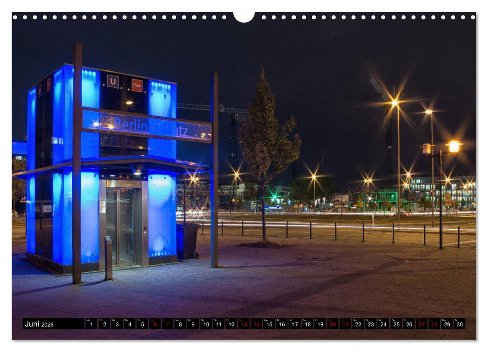 Essen bei Nacht (CALVENDO Wandkalender 2026)