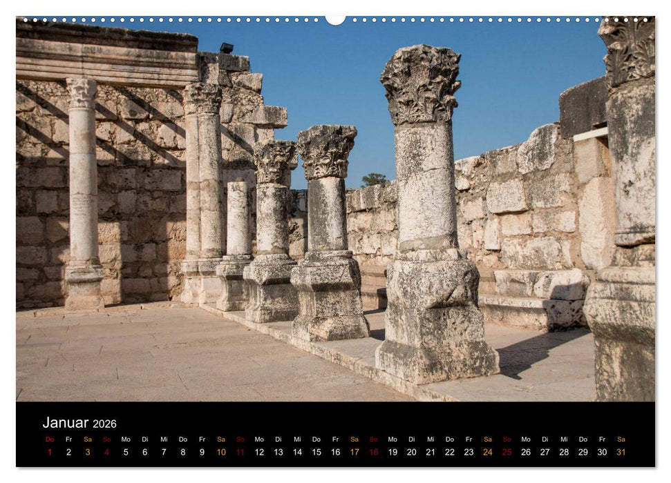 Israel - Heiliges Land (CALVENDO Wandkalender 2026)