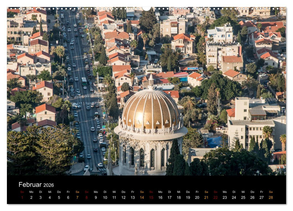 Israel - Heiliges Land (CALVENDO Wandkalender 2026)