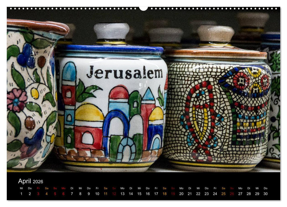 Israel - Heiliges Land (CALVENDO Wandkalender 2026)