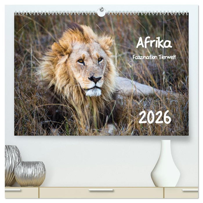 Afrika - Faszination Tierwelt (CALVENDO Premium Wandkalender 2026)