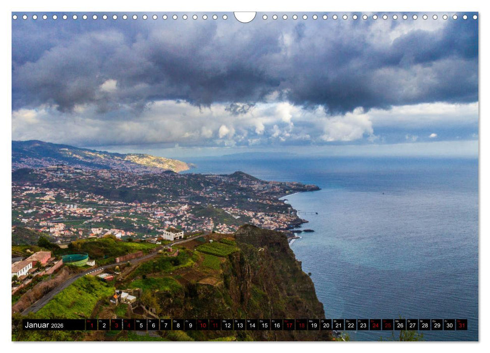 Kanaren und Madeira (CALVENDO Wandkalender 2026)