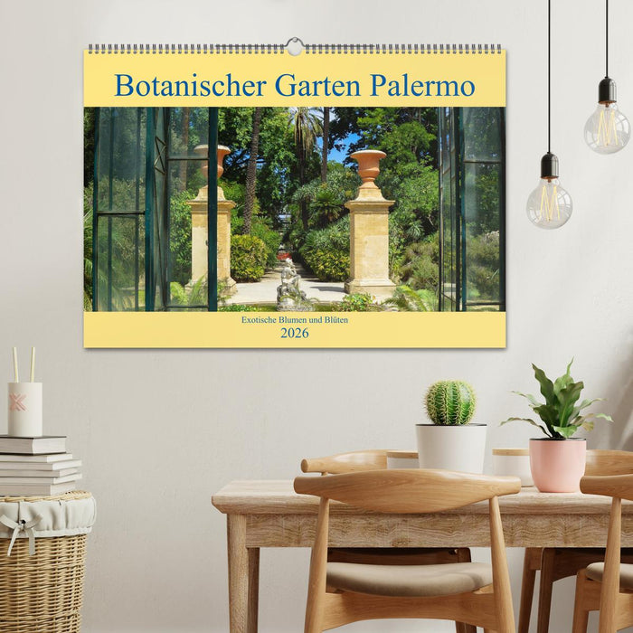 Botanischer Garten Palermo (CALVENDO Wandkalender 2026)