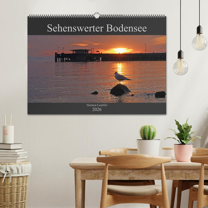 Sehenswerter Bodensee (CALVENDO Wandkalender 2026)