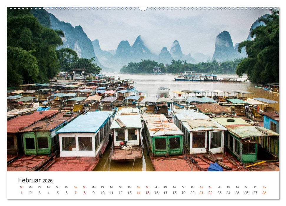 China - Tradition und Moderne (CALVENDO Wandkalender 2026)