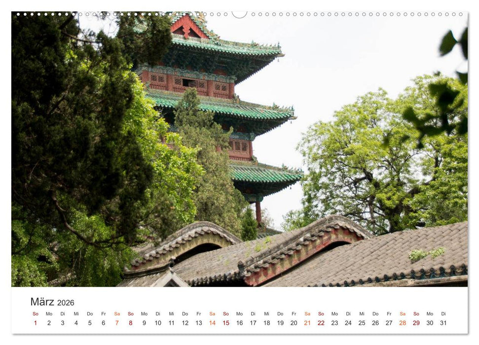 China - Tradition und Moderne (CALVENDO Wandkalender 2026)