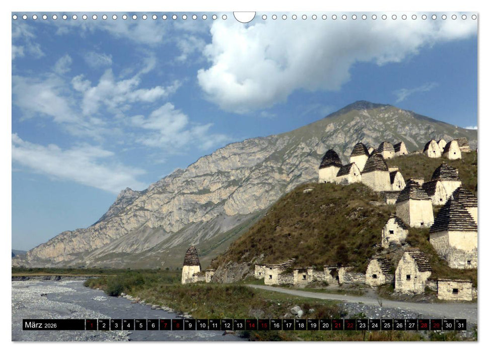 Einzigartiger Kaukasus (CALVENDO Wandkalender 2026)