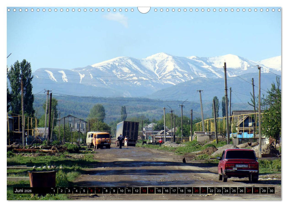 Einzigartiger Kaukasus (CALVENDO Wandkalender 2026)