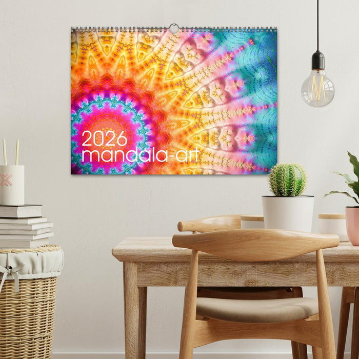 mandala-art (CALVENDO Wandkalender 2026)