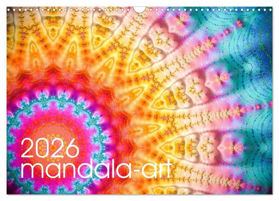 mandala-art (CALVENDO Wandkalender 2026)