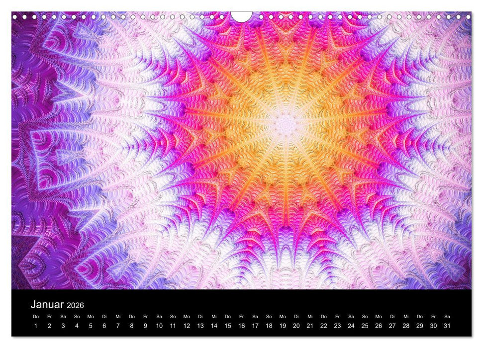 mandala-art (CALVENDO Wandkalender 2026)