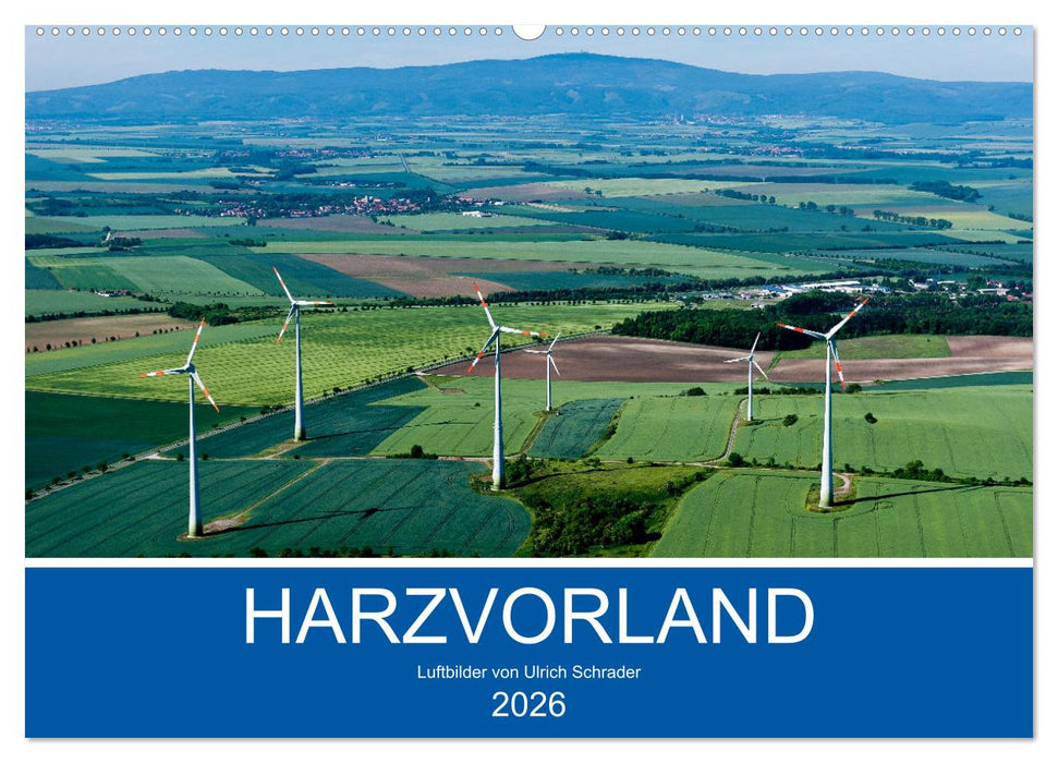 Harzvorland Luftbilder 2026 (CALVENDO Wandkalender 2026)