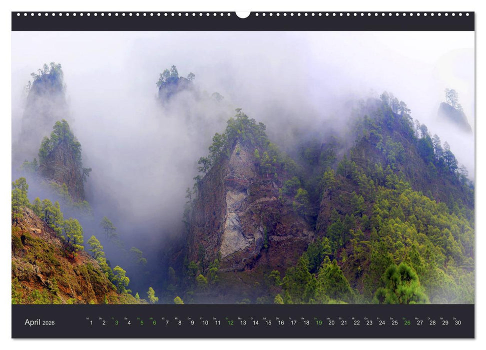 wildes La Palma (CALVENDO Wandkalender 2026)