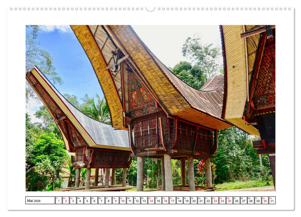 Indonesien. Bali - Java - Sulawesi (CALVENDO Wandkalender 2026)