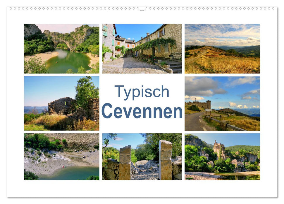 Typisch Cevennen (CALVENDO Wandkalender 2026)