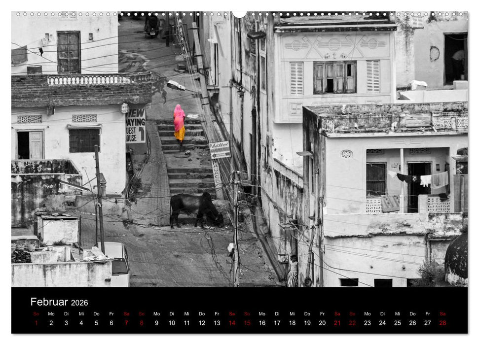 Indien Colorkey (CALVENDO Wandkalender 2026)