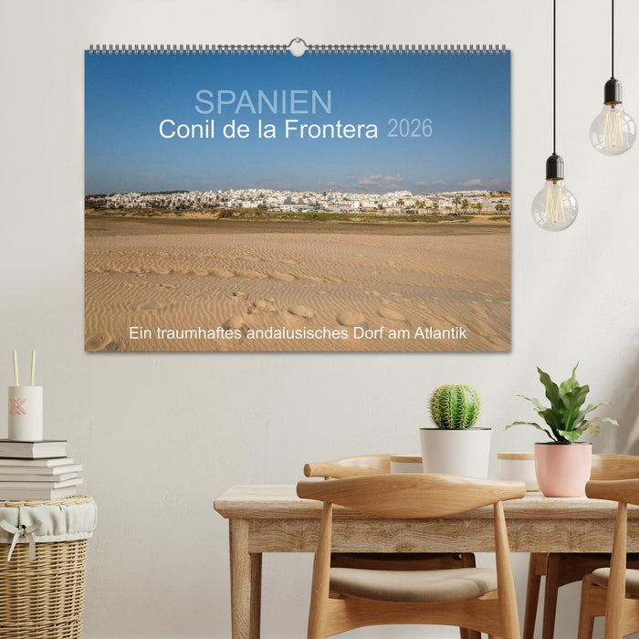 Conil de la Frontera - Ein traumhaftes andalusisches Dorf am Atlantik (CALVENDO Wandkalender 2026)