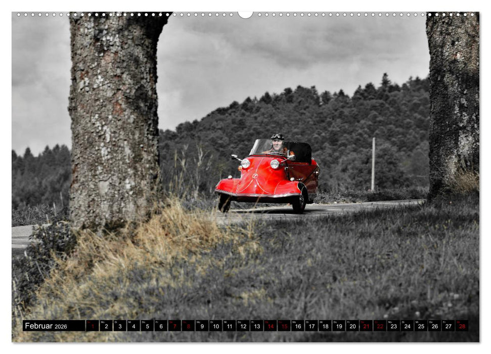 Historische Kleinwagen Made in Germany ART GALERIE (CALVENDO Wandkalender 2026)