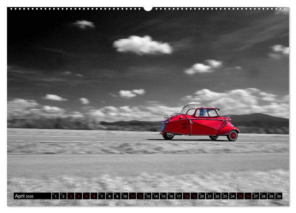 Historische Kleinwagen Made in Germany ART GALERIE (CALVENDO Wandkalender 2026)