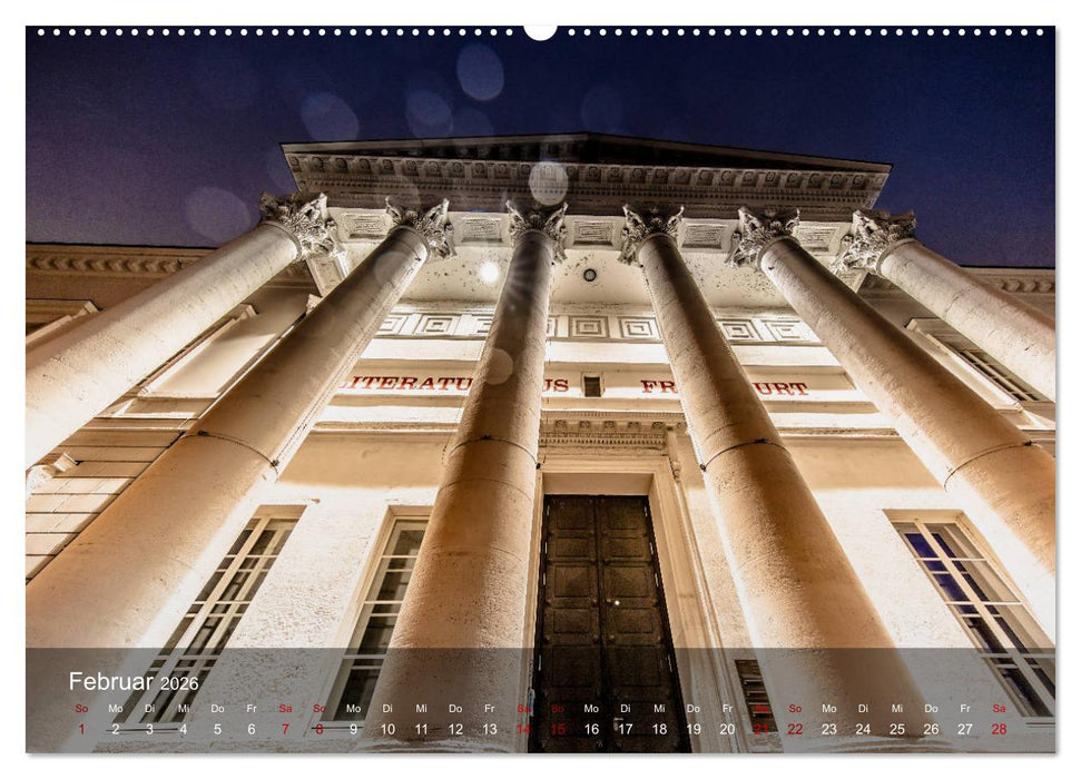 Frankfurt city view (CALVENDO Wandkalender 2026)