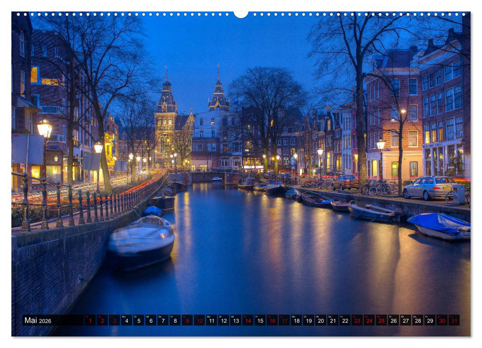 METROPOLEN - die schönsten Weltstädte bei Nacht (CALVENDO Wandkalender 2026)