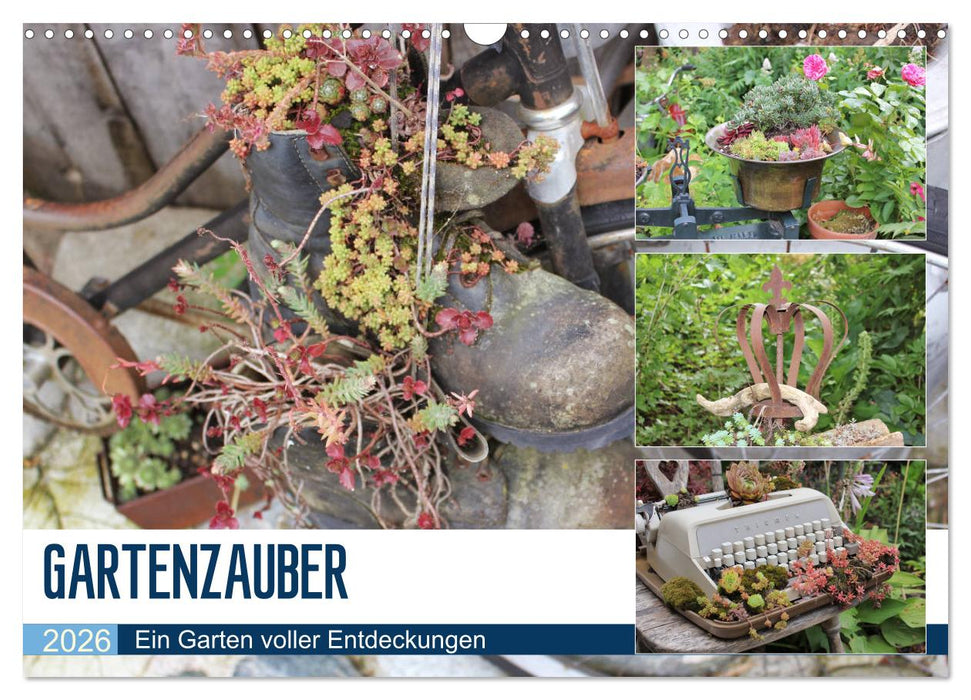 Gartenzauber (CALVENDO Wandkalender 2026)
