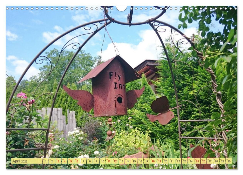 Gartenzauber (CALVENDO Wandkalender 2026)