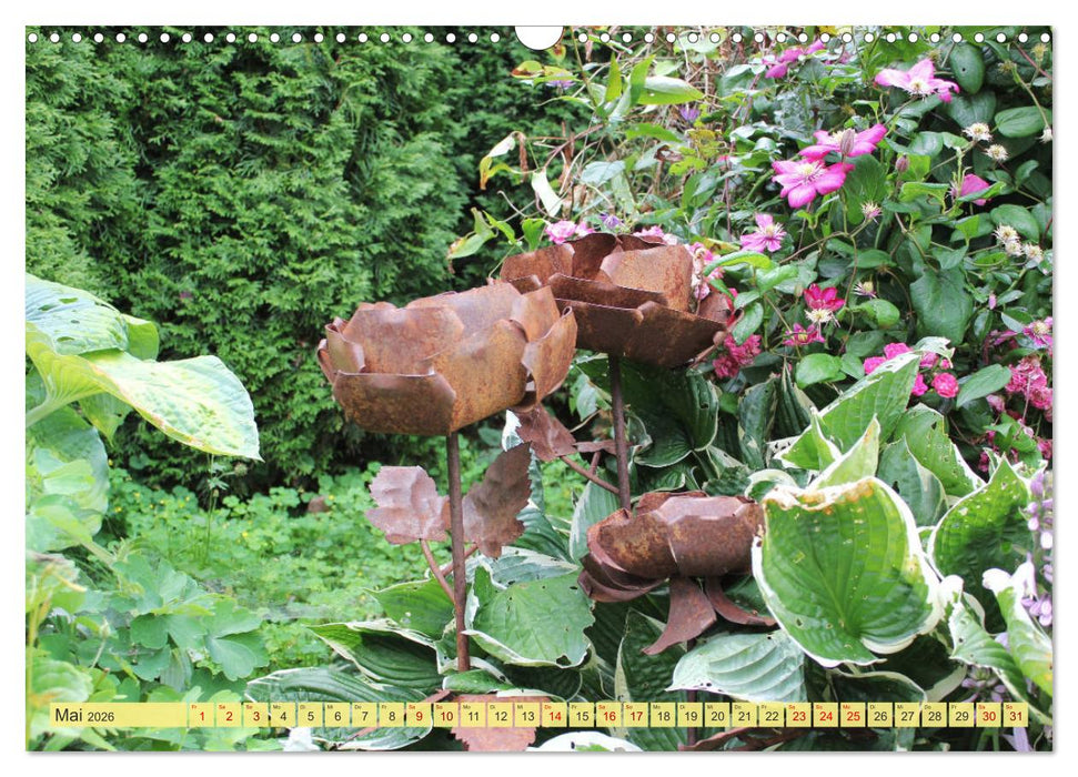 Gartenzauber (CALVENDO Wandkalender 2026)