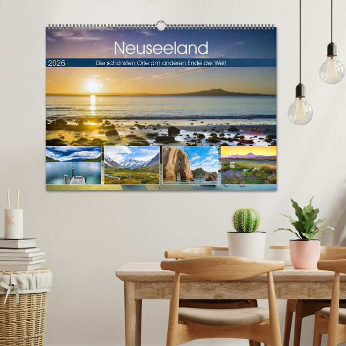 Neuseeland - Die schönsten Orte am anderen Ende der Welt (CALVENDO Wandkalender 2026)