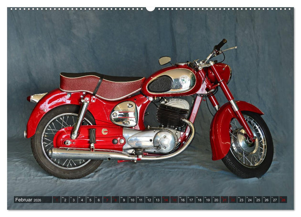 Puch 250 SGS Motorrad - Oldie aus Österreich (CALVENDO Wandkalender 2026)