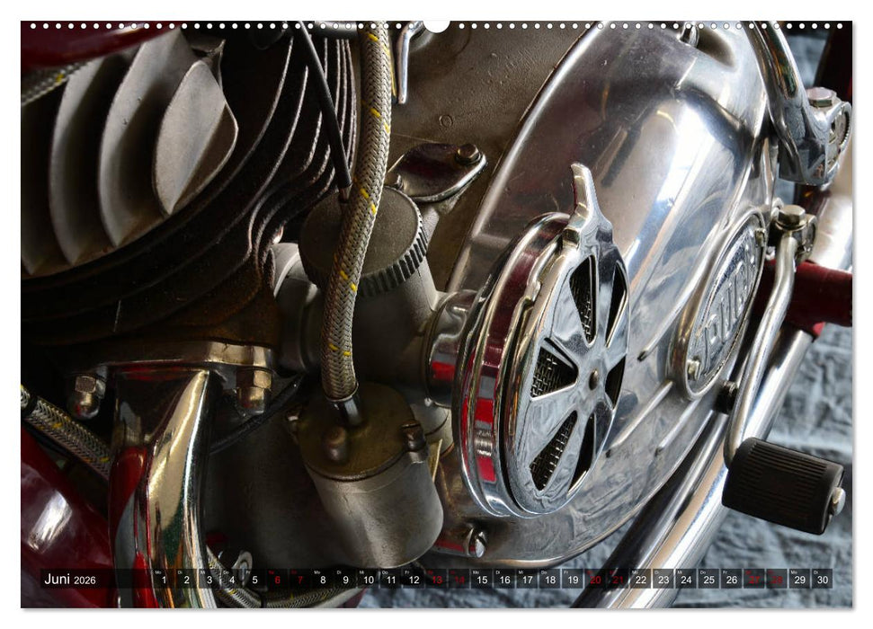 Puch 250 SGS Motorrad - Oldie aus Österreich (CALVENDO Wandkalender 2026)