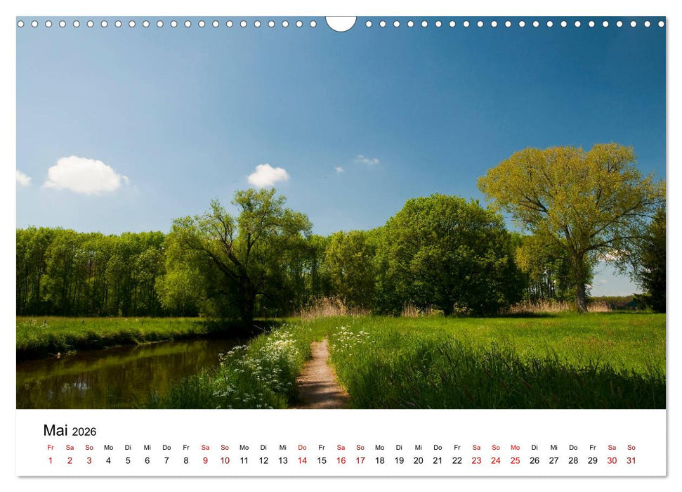 Stimmungsvoller Niederrhein (CALVENDO Wandkalender 2026)