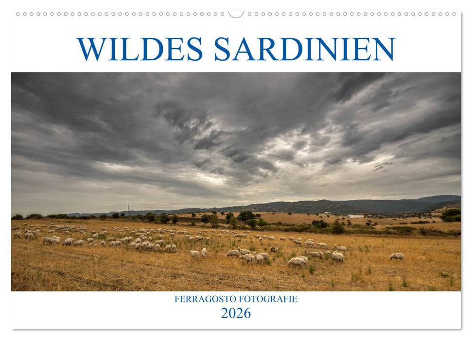 Wildes Sardinien 2026 (CALVENDO Wandkalender 2026)