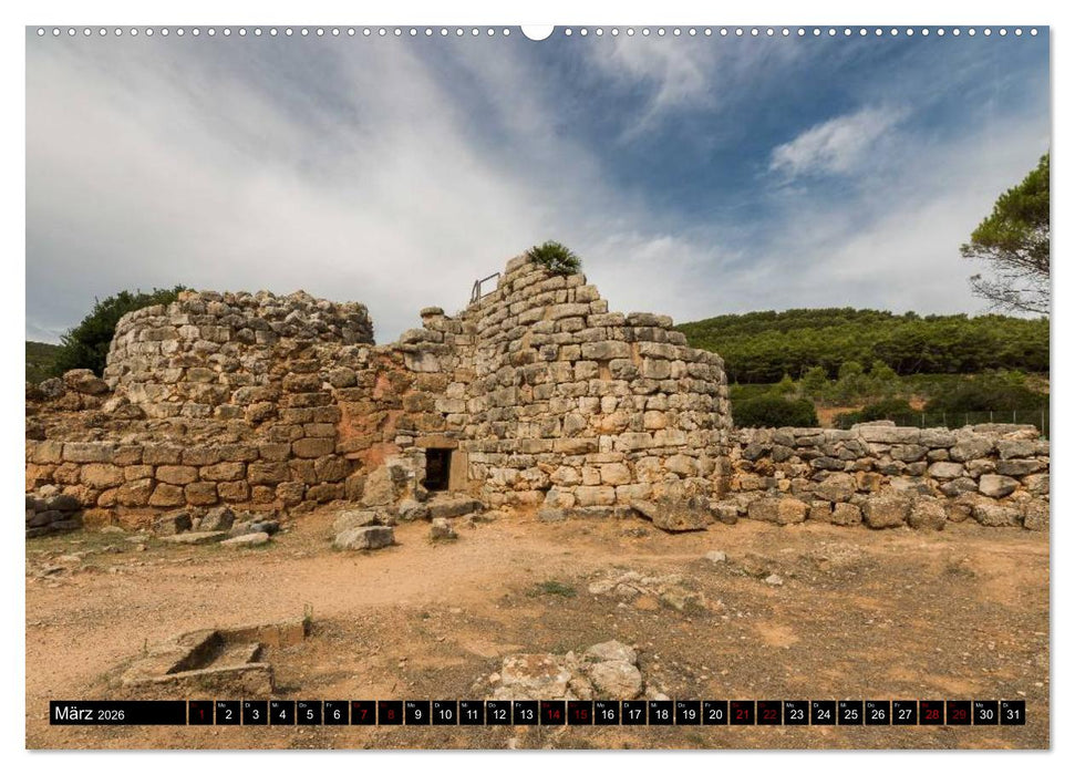 Wildes Sardinien 2026 (CALVENDO Wandkalender 2026)