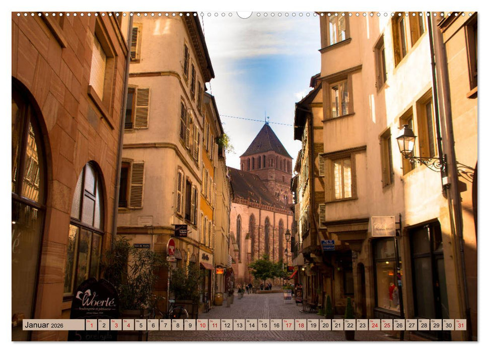 Zauberhaftes Straßburg (CALVENDO Wandkalender 2026)