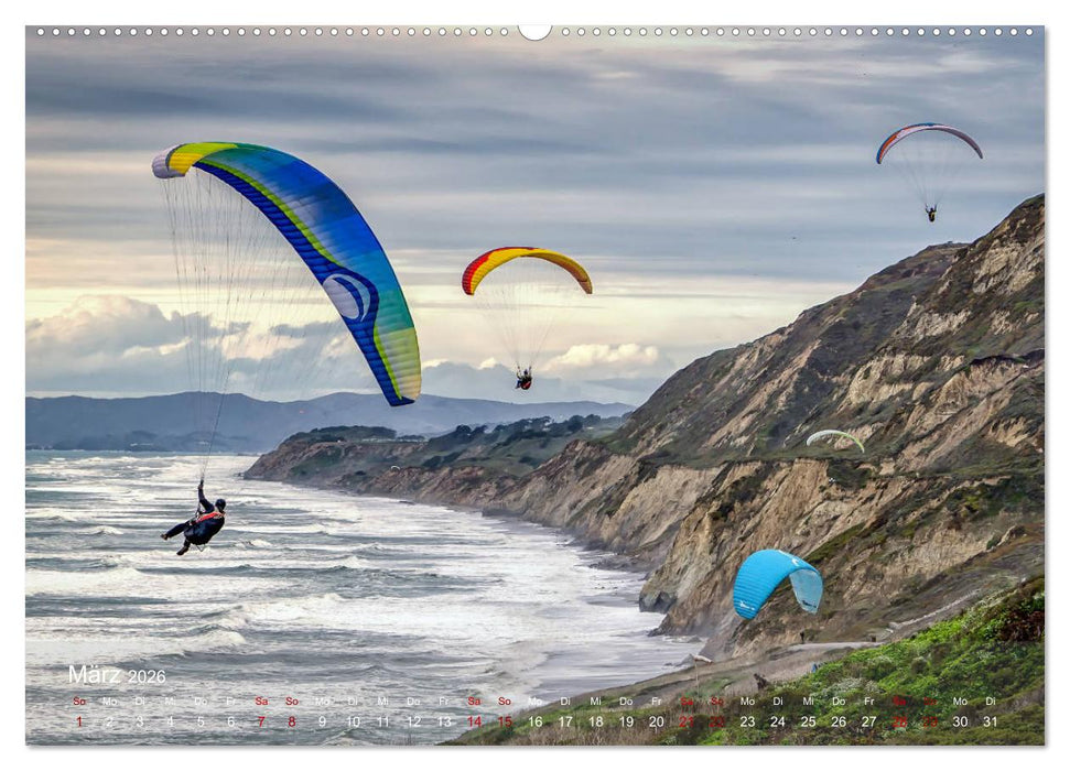 Traumstraße Kaliforniens - California Highway No.1 (CALVENDO Wandkalender 2026)