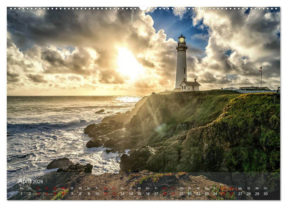 Traumstraße Kaliforniens - California Highway No.1 (CALVENDO Wandkalender 2026)