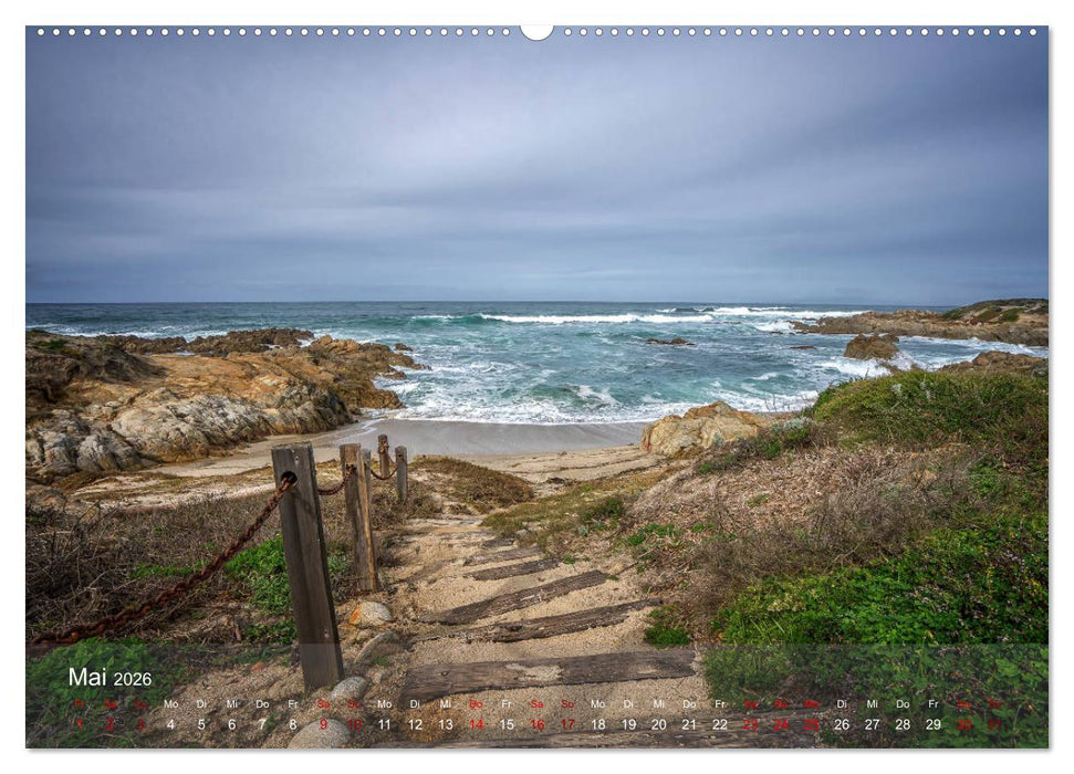 Traumstraße Kaliforniens - California Highway No.1 (CALVENDO Wandkalender 2026)