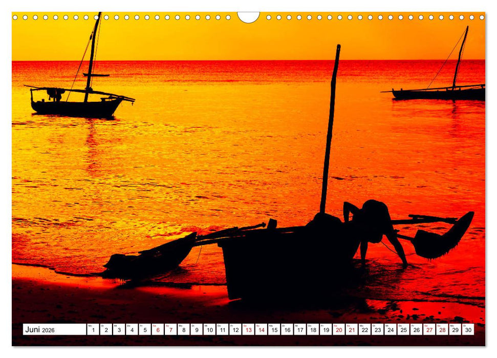 Die Gewürzinsel Sansibar (CALVENDO Wandkalender 2026)