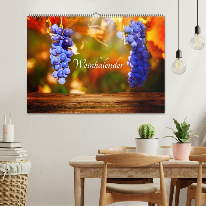 Weinkalender (CALVENDO Wandkalender 2026)