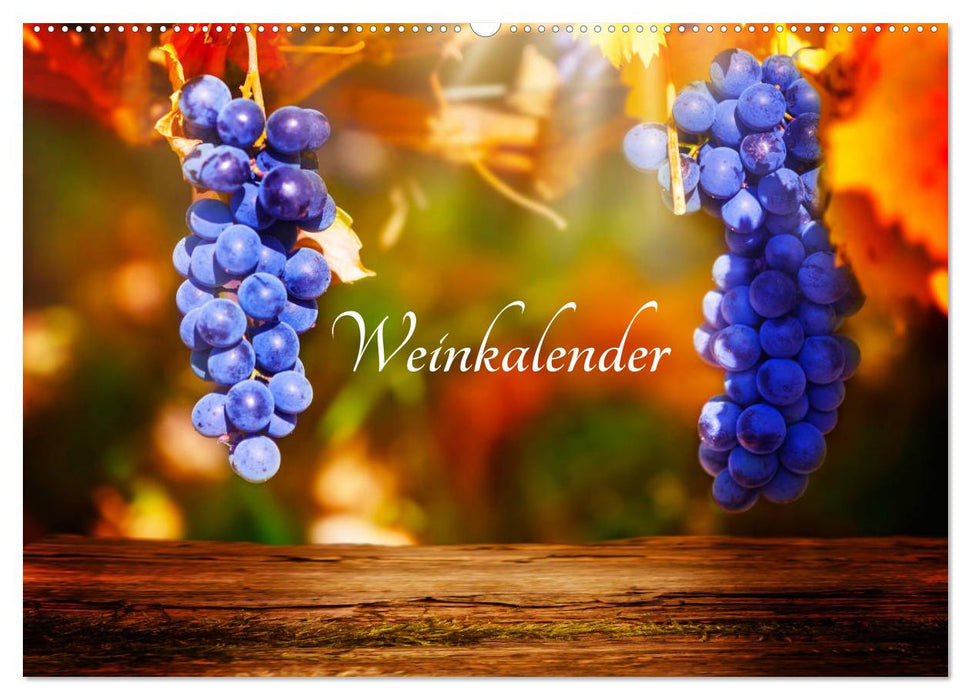 Weinkalender (CALVENDO Wandkalender 2026)
